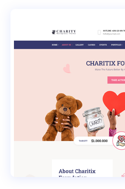 Charity WordPress Theme 2